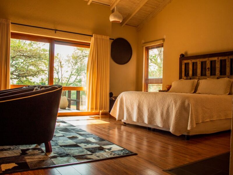 Rustic Lodge Bedroom