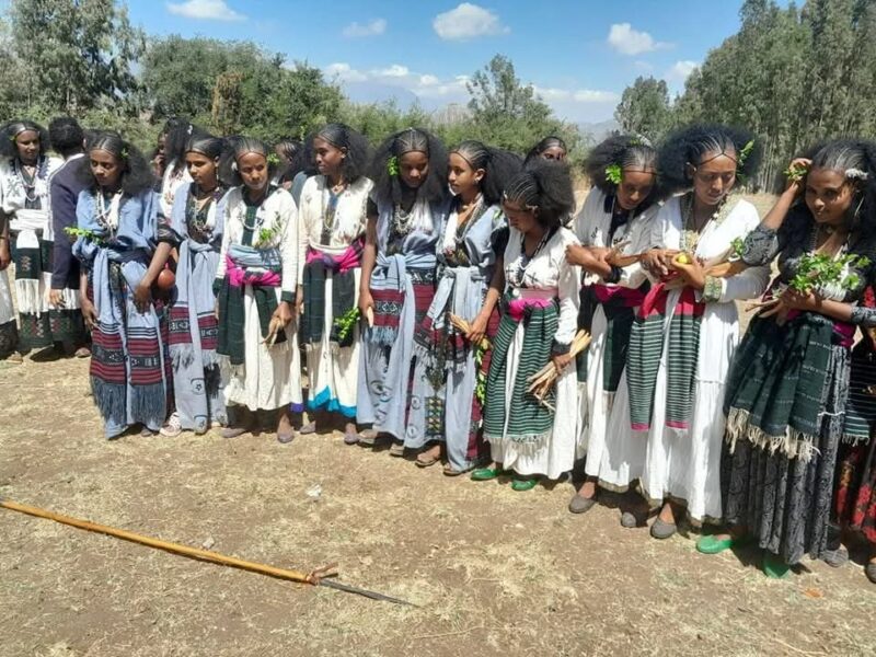 የ”አሆላሎ” የልጃገረዶች ጨዋታ